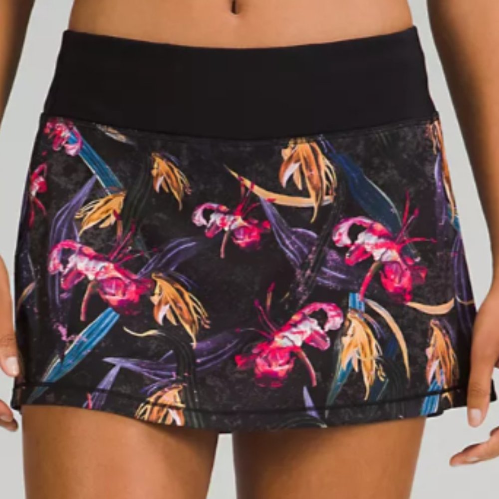 Lululemon Pace Rival Mid Rise Skirt size 8